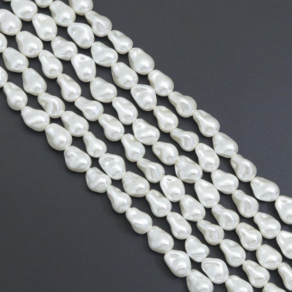 10x15mm Pear Shape MOP, Sku#T180