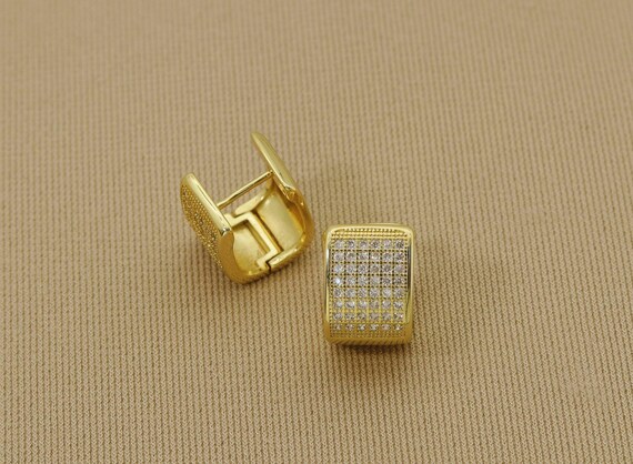 Cz Earring, Sku#Y612
