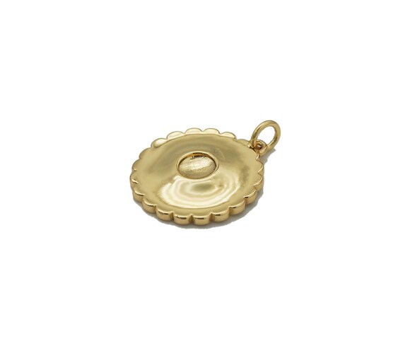 Colorful Enamel Cz Gold Daisy Flower Charm, Sku#f1514 - Etsy
