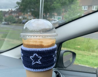 かぎ針編みのコーヒーカップカバー