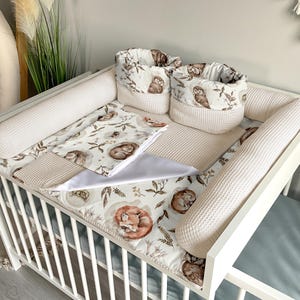 Wickelauflage | Wickelunterlage | Wickelauflage Set | Wickeltisch | Babypartygeschenk | Geschenk für ein Neugeborenes
