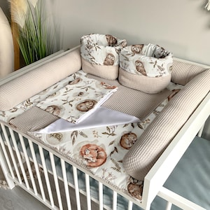 Wickelauflage | Wickelunterlage | Wickelauflage Set | Wickeltisch | Babypartygeschenk | Geschenk für ein Neugeborenes