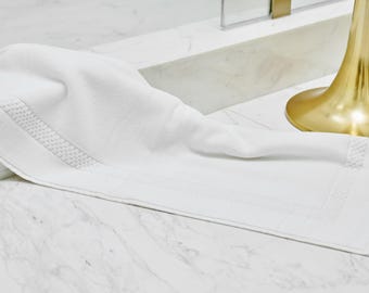 Shower Mat, Luxury Bath Mat, Soft Bath Mat, Quick Dry, Organic Cotton Bath Mat, Bath Rug, Hotel Bath Mat, Spa Bath Mat, Best Bath Mat, 20x34