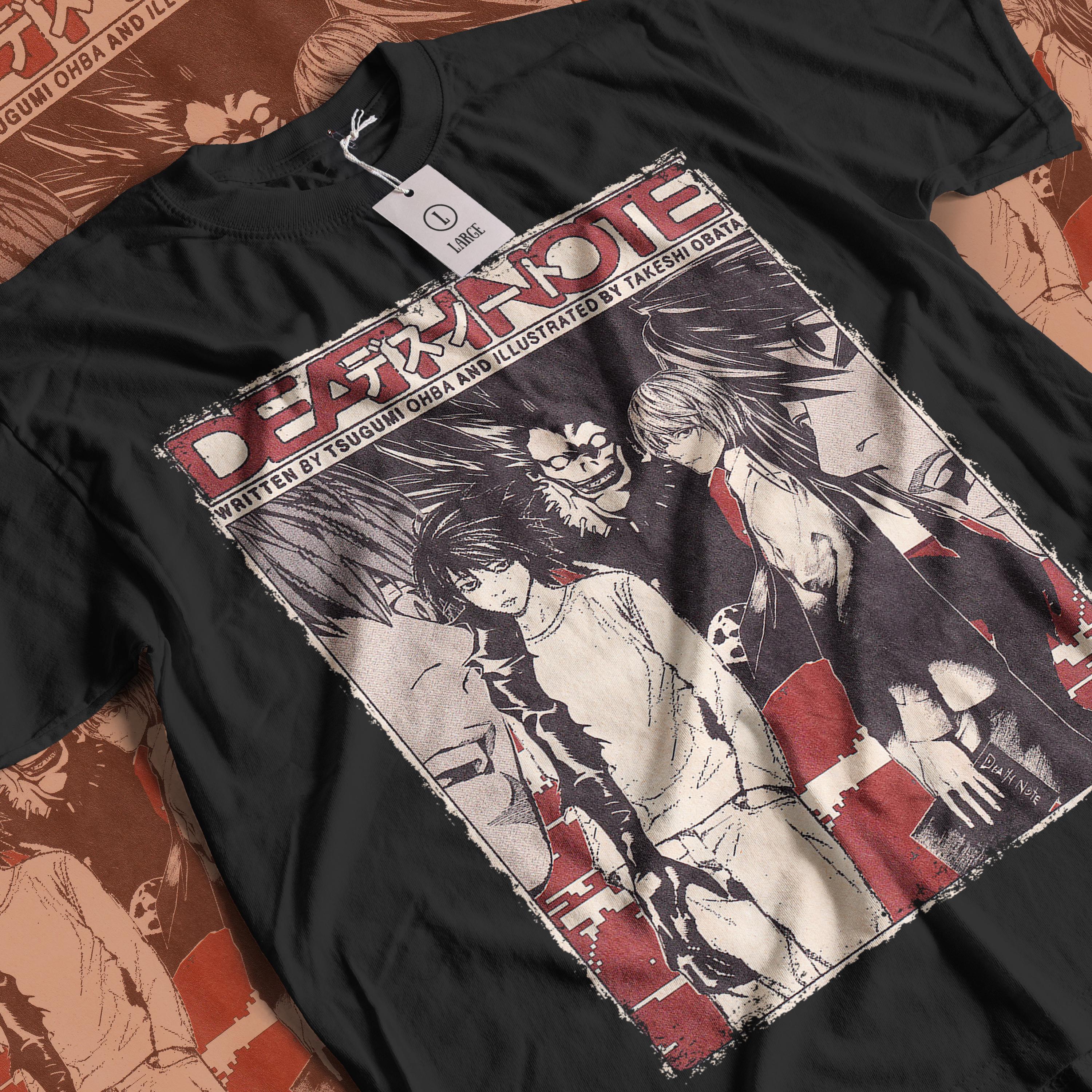 Death Note Tshirt - Etsy Death Note Tshirt - Etsy