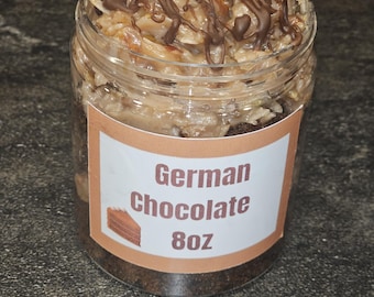 Keto German Chocolate Cake Cup made with Allulose