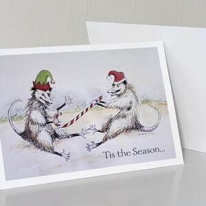 Cartões de Natal Possum