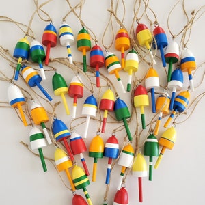 Lobster Buoy Favors, set of 40, mixed colors