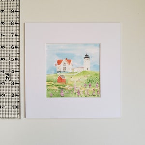 Nubble Lighthouse, York Maine Lighthouse Fine Art Print 3 print sizes available image 7