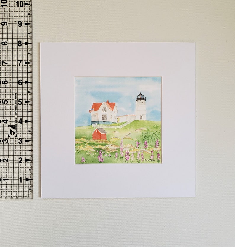 Nubble Lighthouse, York Maine Lighthouse Fine Art Print 3 print sizes available image 7