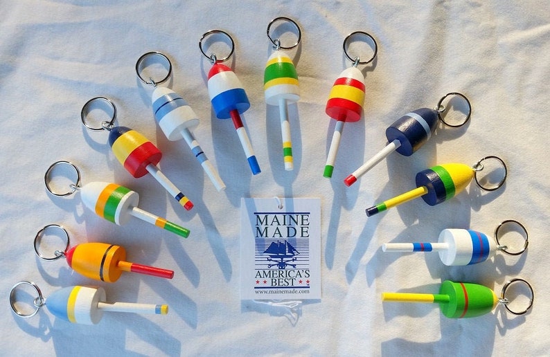 Lobster Buoy Key Chains Wedding Favors Party Favors Set of Etsy