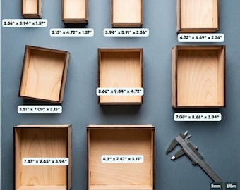 Storage Box SVG Bundle | Laser Cut Boxes Designs | 9 Sizes Included Box Templates
