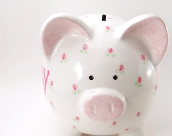 girly piggy bank
