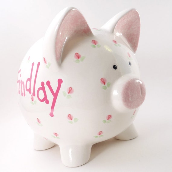 girly piggy bank