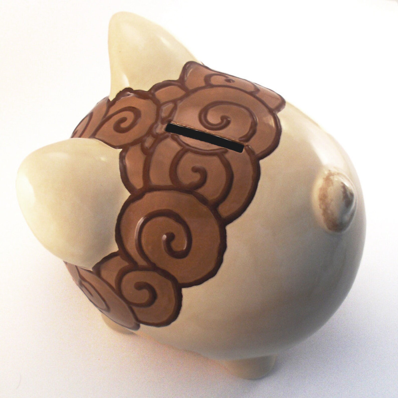 Lion Piggy Bank Personalized Piggy Bank Brown Lion Bank Zoo - Etsy