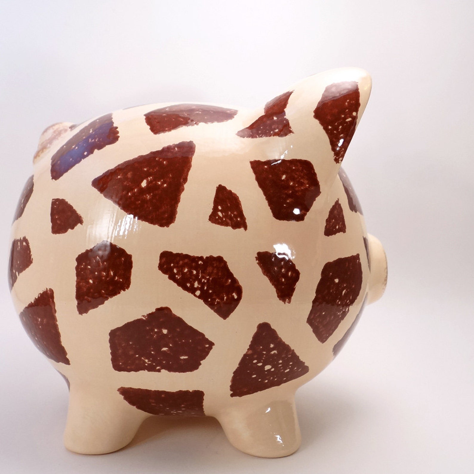 Giraffe Piggy Bank Personalized Piggy Bank Jungle Theme Etsy