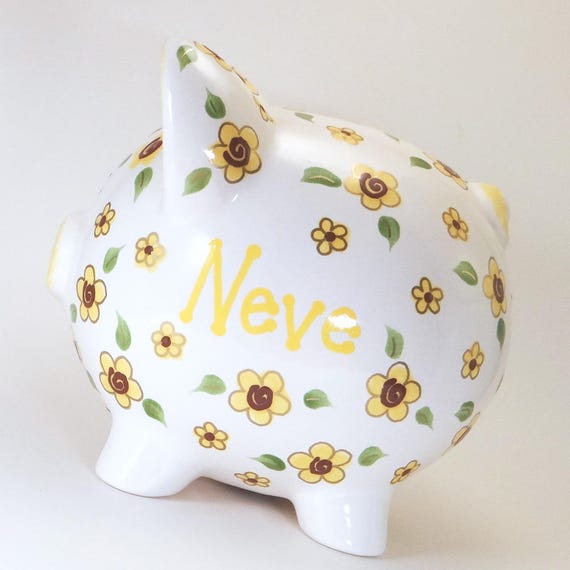 personalized piggy banks for girl