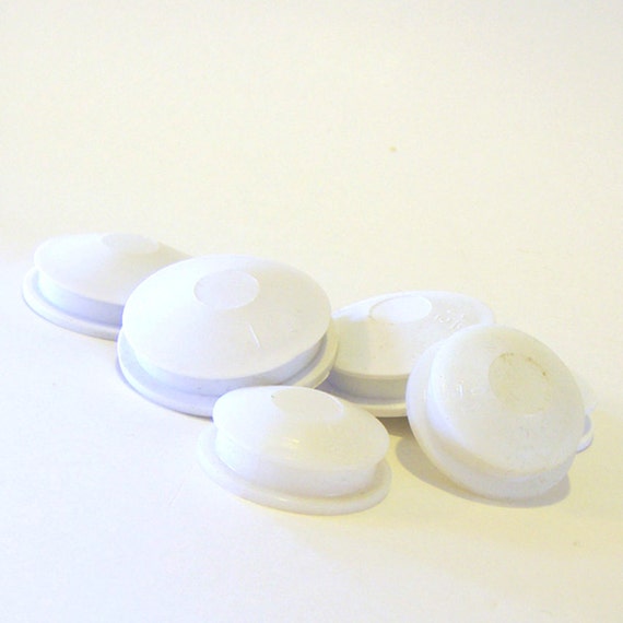BUY ALL YOU NEED! FITS 1-1//8 INCH HOLE 4 Red RUBBER STOPPER for Piggy Banks