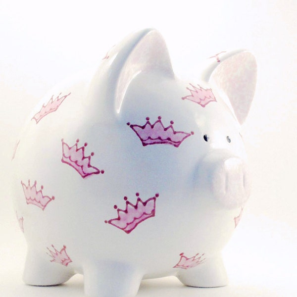 Princess Piggy Bank Etsy