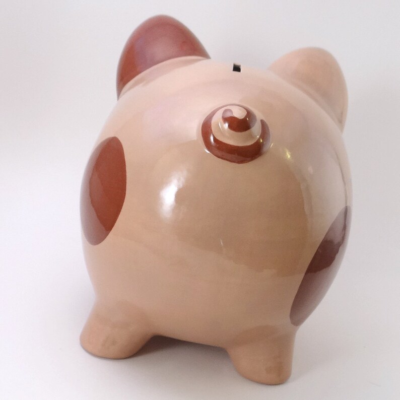 Brown Dog Personalized Piggy Bank Puppy Dog Bank Animal Etsy México