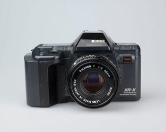 Ricoh XR-X 35mm SLR + Rikenon P 1:2 50mm lens