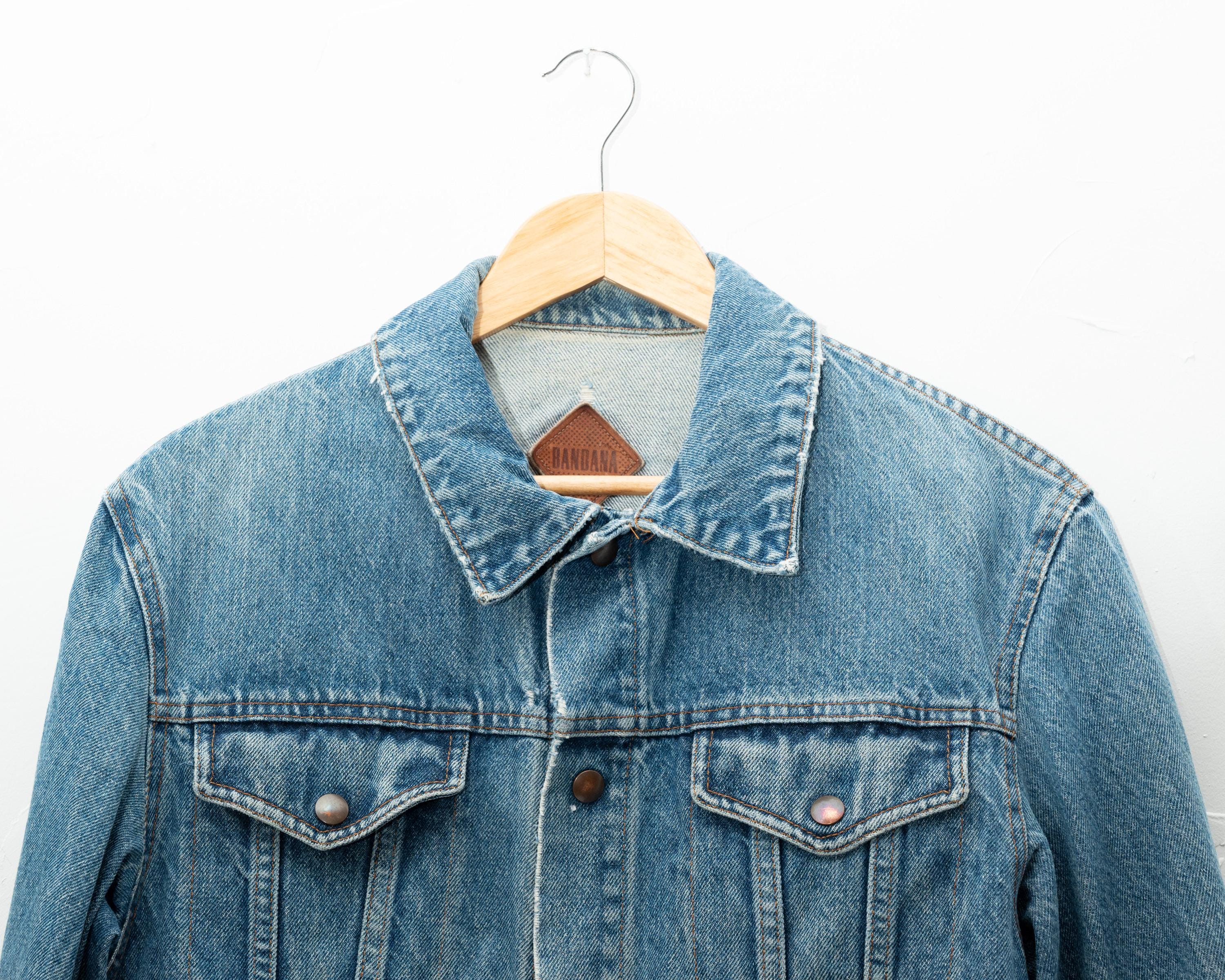 Denim Trucker Jacket - Medium - Etsy