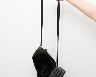 Bocage Paris suede sling bag