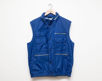 Polo Ralph Lauren blue cotton vest - med/large