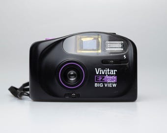 Vivitar EZ Point 'n' Shoot Big View 35mm camera (serial HICD)