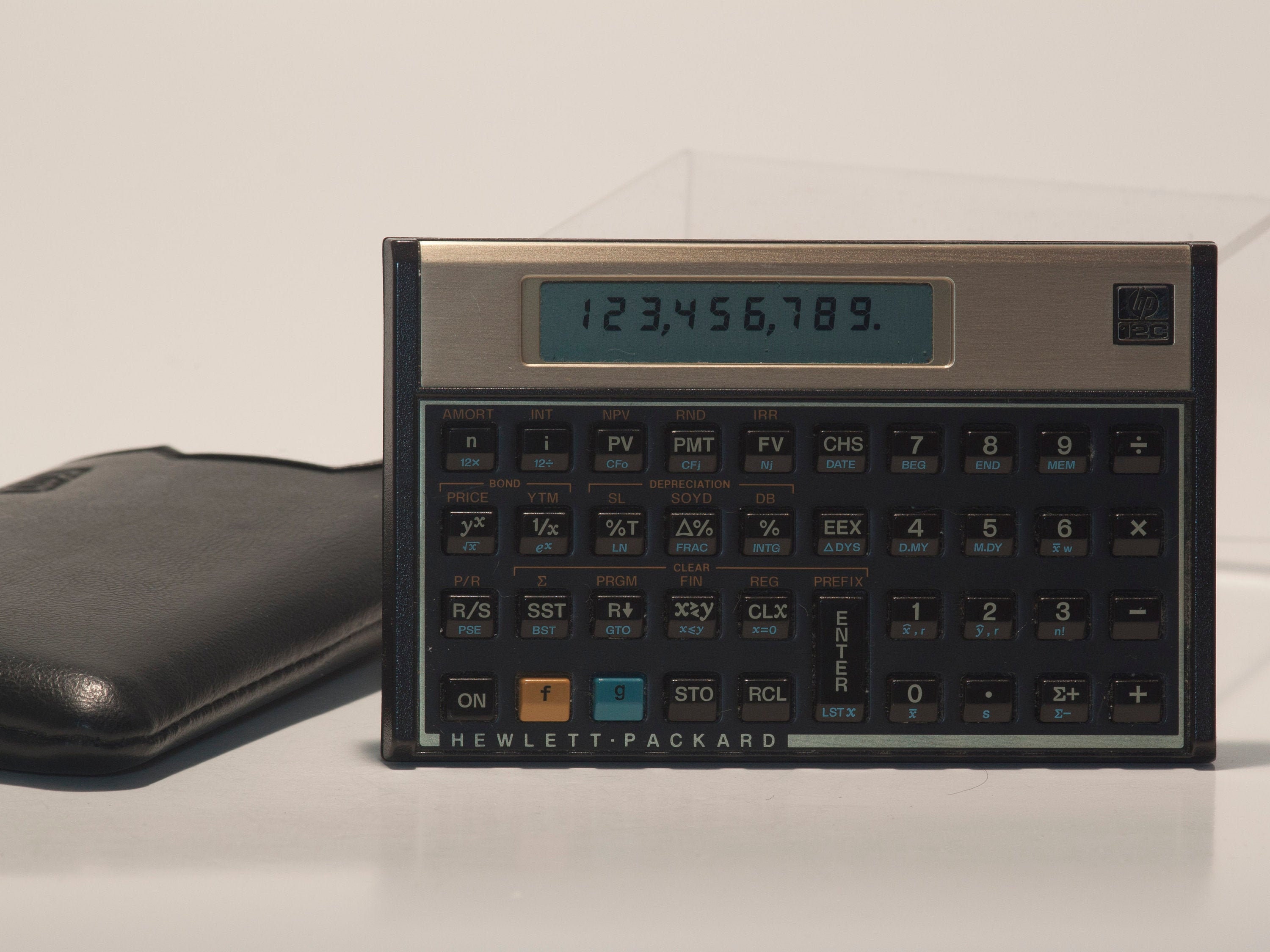 Hp 12c Financial Calculator Vintage Hewlett Packard Rpn Etsy Hong Kong