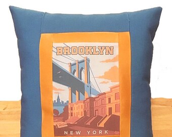 Multicolor New York Brooklyn Travel Julib Men Women Souvenirs Brooklyn Bridge New York City USA Love NYC Birthday Vintage Throw Pillow 18x18 Multicolor New York Brooklyn Travel Julib Men Women Souvenirs Brooklyn Bridge New York City USA Love NYC Birthday Vintage Throw Pillow 18x18