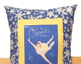 Ice Capades 1954- Pillow
