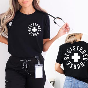 Registered Nurse Shirt, RN Shirt for Registered Nurse, Nursing T-Shirt for Nurse, Gift for Registered Nurse, RN Graduation Gift