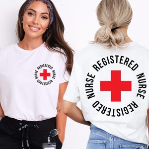 Registered Nurse Shirt, RN Shirt for Registered Nurse, Nursing T-Shirt for Nurse, Gift for Registered Nurse, RN Graduation Gift