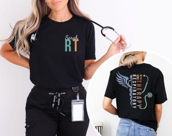 Personalized Respiratory Therapist Sweatshirt, Personalized Name Respiratory Therapist Gift, Respiratory Therapy Shirt, Custom Health Worker