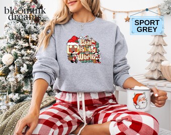Retro Walt Disney World Christmas Family Shirts, Mickey And Friends Christmas Matching Tee, Magic Kingdom Shirt, Disneyworld Christmas Shirt