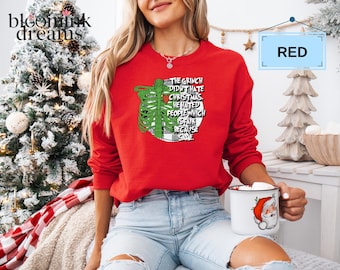Christmas Grinchmas Shirt, Grinchy Shirt Grinchmas Shirt Christmas Funny Grinchmas Shirt, Ew People Shirt Christmas Gift