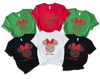 Disney family Shirts, Disney Christmas Custom Shirts, Christmas shirts, Disney Family Matching Shirt, Disney Shirt, Magic Kingdom Trip Shirt