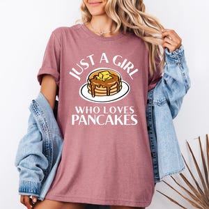 Funny Pancake Shirt, Pancake Lover Gift, Breakfast Humor Tee, Foodie T-Shirt, Cute Brunch Shirt, Pancake Attacks Tee, Gift for Her