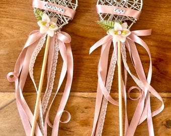 Personalised Princess party/fairy/hen party/wedding/flower girl wand
