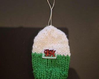 Welsh xmas bauble .