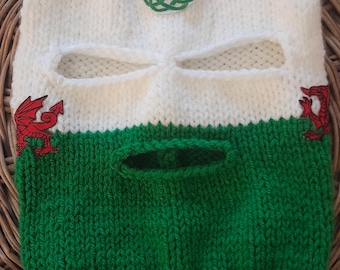 Welsh Knitted Balaclava