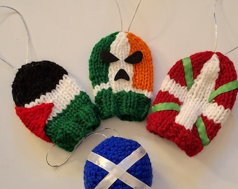 Flag baubles