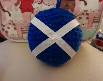saltire bauble