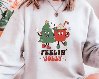 Feeling Jolly Christmas Sweatshirt, Shirt, Hoodies