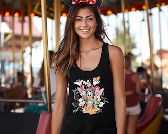 Retro Mickey and Friends Signatures Shirt, Magical Shirt, Disney Characters Tee, Disney Mouse Head Tee, Mickey & Co Gift, Disney Tee
