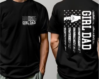 Girl Dad Club Shirt, Father's Day Gift