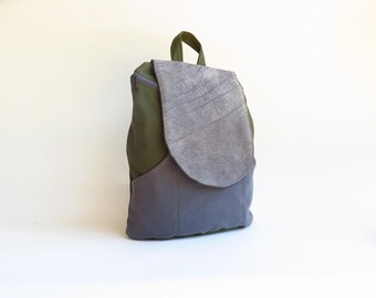 Summer Canvas Backpacks, Fabric Backpack, Women Backpacks, Urban Backpack Purses, Colorful Rucksack, Zipper Backpack