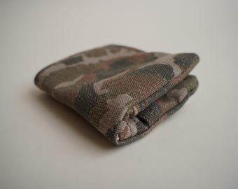 Tactical Vegan Wallet, Small Pocket Wallets, Unisex Wallets, Bi fold Wallet, Vegan Gifts Idea, Minimalist Wallets, Credit Card Holder