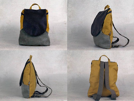 canvas rucksack backpack