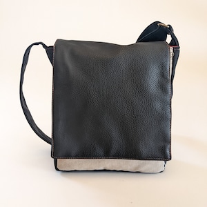 Petit sac messager, sac crossbody pour hommes, sac à main unisexe, sac hipster, cadeau pour papa, cadeaux végétaliens